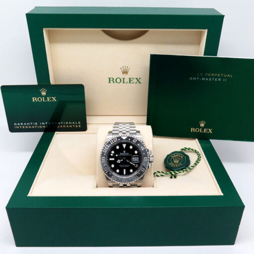 Rolex 126710GRNR GMT Master II on Jubilee - Image 2