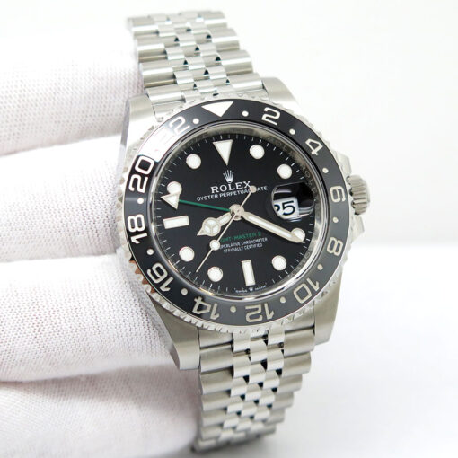 Rolex 126710GRNR GMT Master II on Jubilee