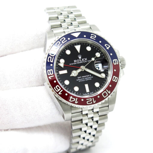 Rolex 126710BLRO GMT Master II on Jubilee