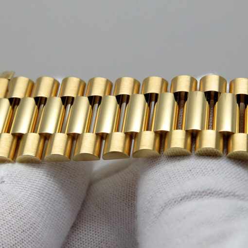 Rolex 228238 Day Date 40 18K Yellow Gold with Black Onyx Diamond Baguette Dial - Image 9