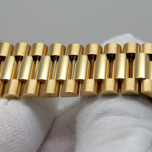 Rolex 228238 Day Date 40 18K Yellow Gold with Black Onyx Diamond Baguette Dial - Image 7