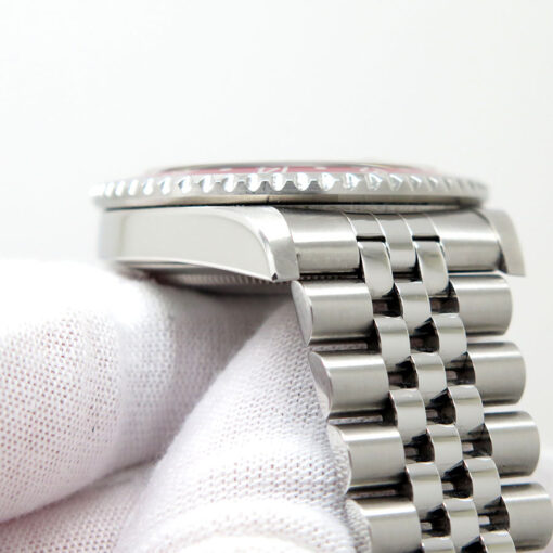 Rolex 16710 GMT Master II with Red & Blue Bezel on Jubilee - Image 9