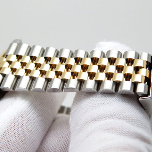 Rolex 126333 Datejust 41 18K/SS with Silver Stick Dial on Jubilee - Image 8