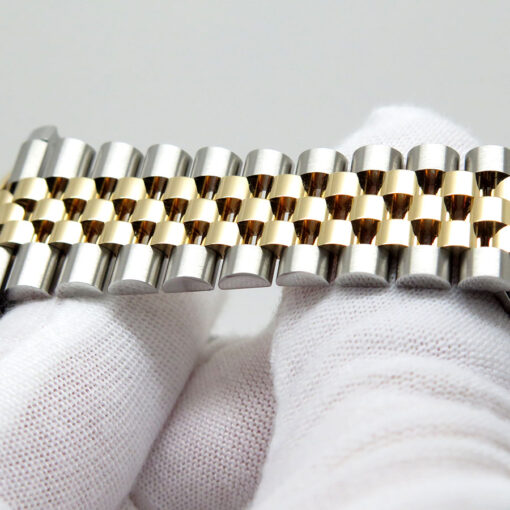 Rolex 126333 Datejust 41 18K/SS with Silver Stick Dial on Jubilee - Image 6