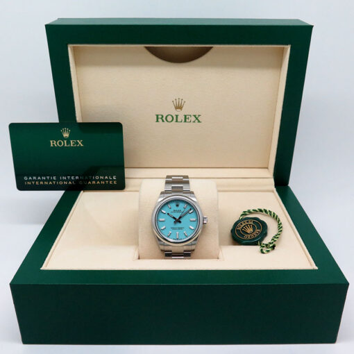 Rolex 277200 Oyster Perpetual 31 with Turquoise Dial - Image 2