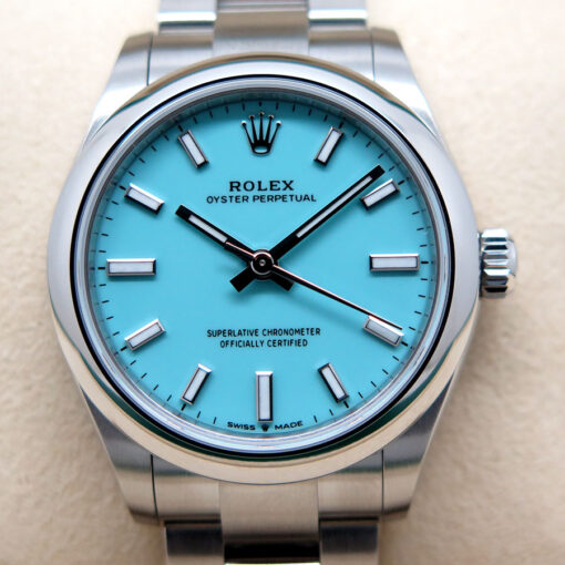 Rolex 277200 Oyster Perpetual 31 with Turquoise Dial - Image 3
