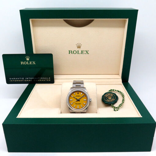 Rolex 277200 Oyster Perpetual 31 with Yellow Dial - Image 2
