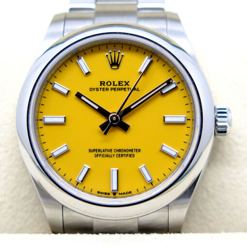Rolex 277200 Oyster Perpetual 31 with Yellow Dial - Image 3