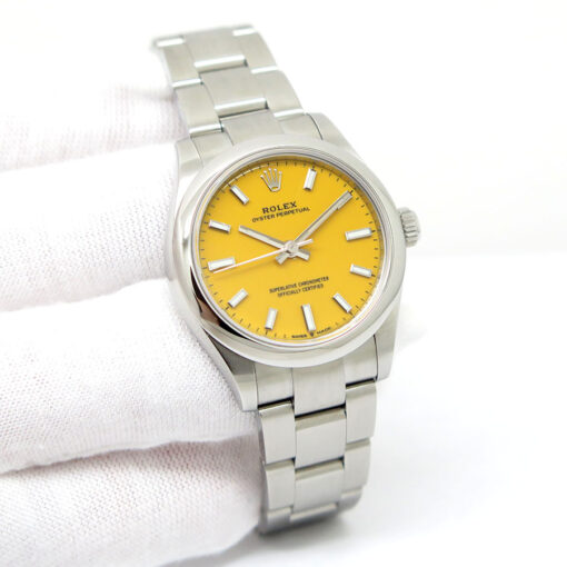 Rolex 277200 Oyster Perpetual 31 with Yellow Dial
