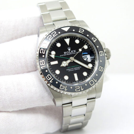 Rolex 126710GRNR GMT Master II on Oyster