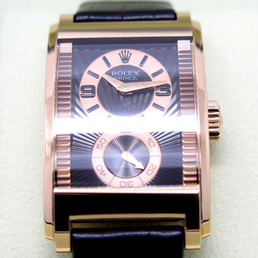 Rolex 5442/5 Cellini Prince 18K Rose Gold - Image 3