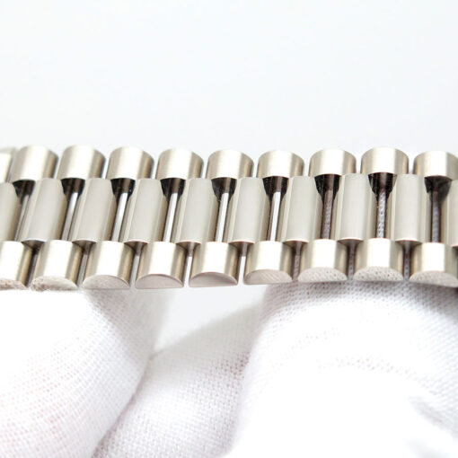Rolex 128349RBR Day Date 36 with Mother of Pearl Diamond Dial & Diamond Bezel - Image 8