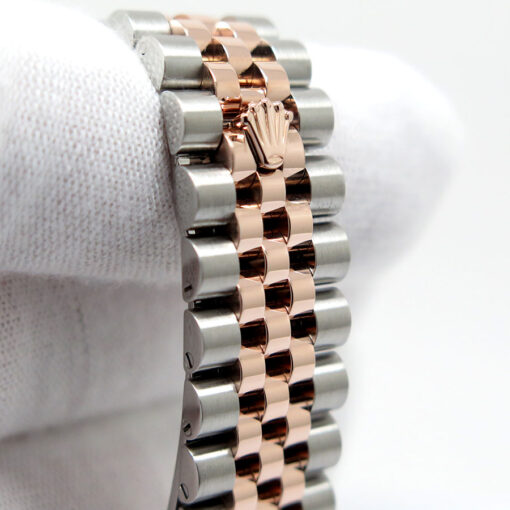 Rolex 278271 Datejust 18K/SS with White Roman Dial on Jubilee - Image 7