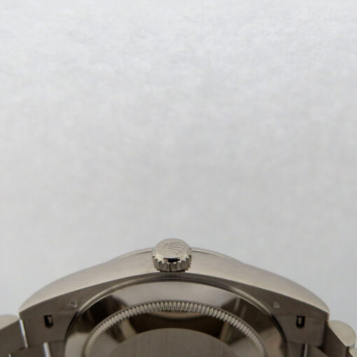 Rolex 228239 Day Date 18K White Gold with Olive Green Roman Dial - Image 4