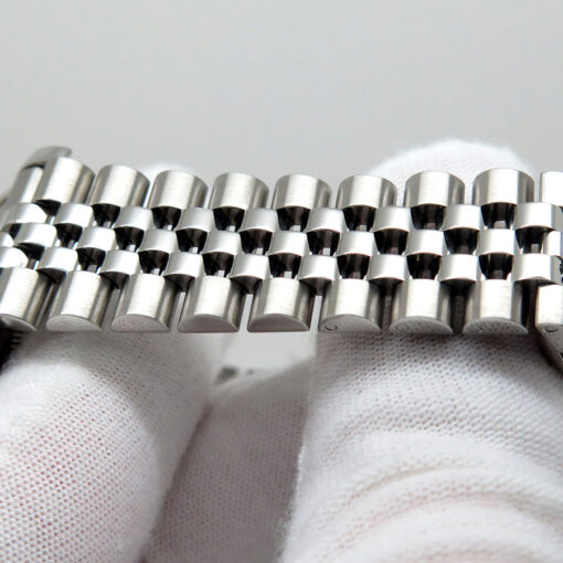Rolex 116234 Datejust with Black Mother of Pearl Diamond Dial on Jubilee - Image 8