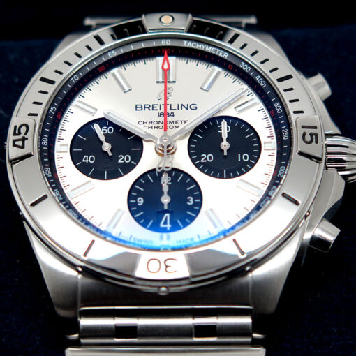 Breitling AB0134 Chronomat B01 42mm with Silver Dial - Image 3