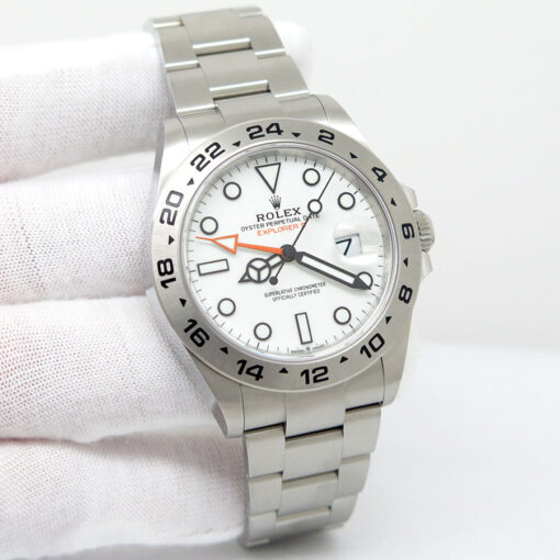 Rolex 226570 Explorer II with White Dial