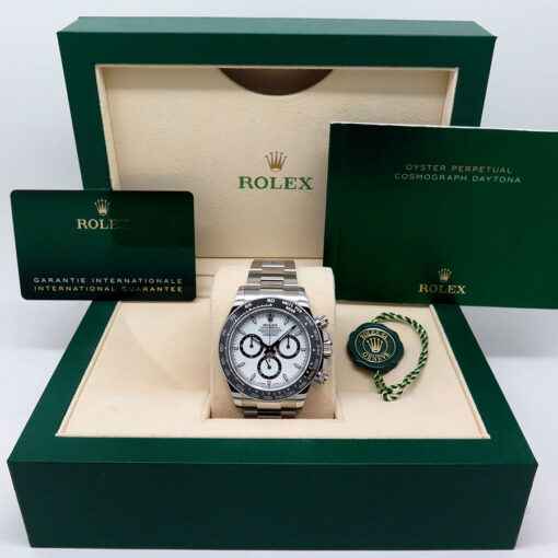 Rolex 126500LN Cosmograph Daytona with White Dial - Image 2