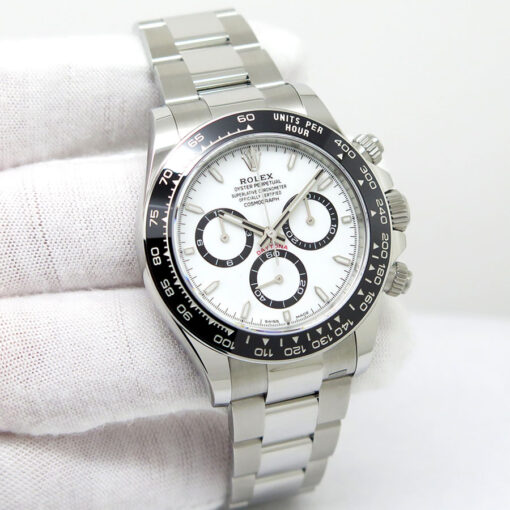 Rolex 126500LN Cosmograph Daytona with White Dial