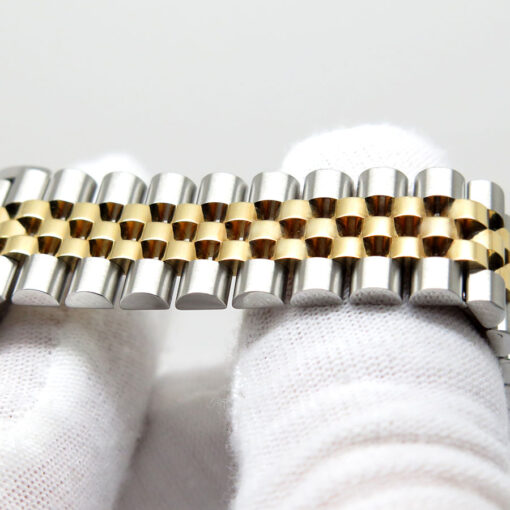 Rolex 278273 Datejust 18K/SS with Champagne Diamond Dial on Jubilee - Image 6