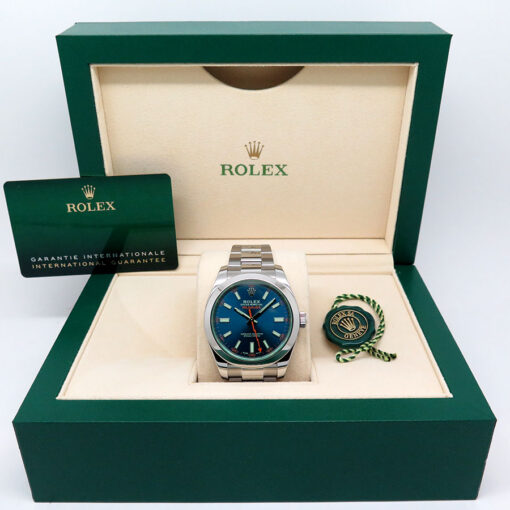 Rolex 116400GV Milgauss with Blue Dial - Image 2