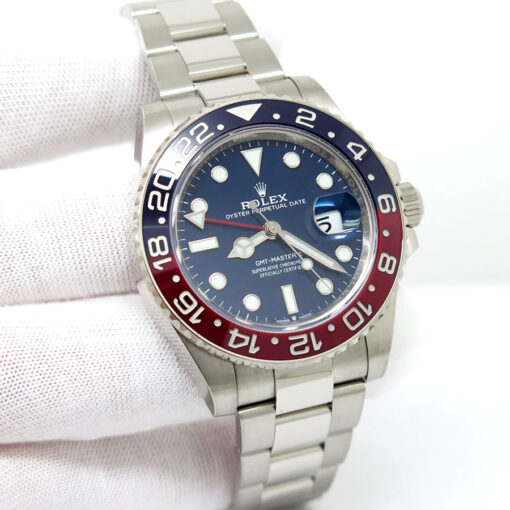 Rolex 126719BLRO GMT Master II with Blue Dial