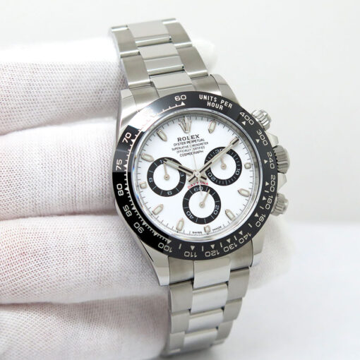 Rolex 116500LN Cosmograph Daytona with White Dial