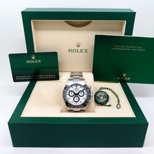 Rolex 116500LN Cosmograph Daytona with White Dial - Image 2