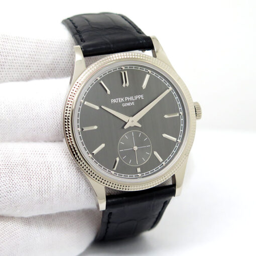 Patek Philippe 6119G Calatrava 18K White Gold with Anthracite Dial