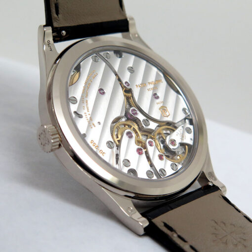 Patek Philippe 6119G Calatrava 18K White Gold with Anthracite Dial - Image 4