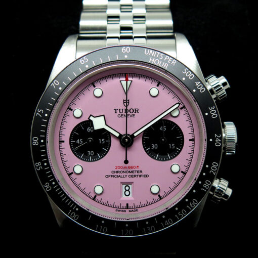 Tudor 79360N Black Bay Chronograph with Pink Dial - Image 3