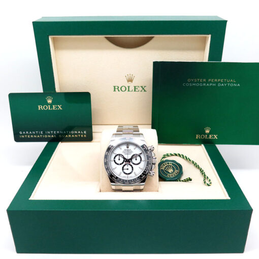 Rolex 126500LN Cosmograph Daytona with White Dial - Image 2