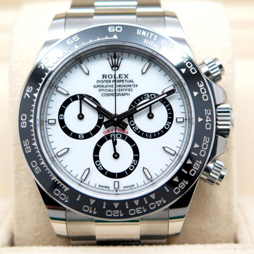 Rolex 126500LN Cosmograph Daytona with White Dial - Image 3
