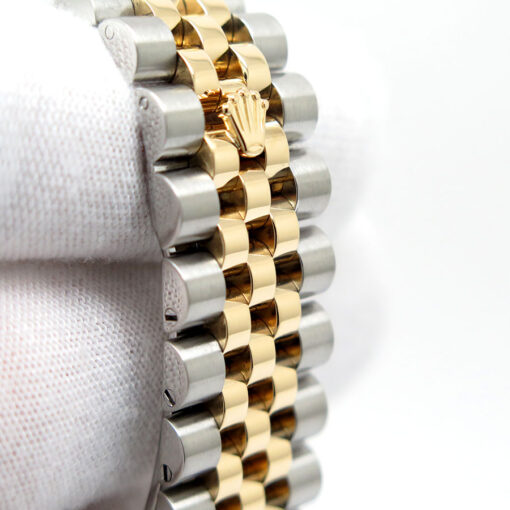 Rolex 116233 Datejust 18K/SS with Champagne Stick Dial on Jubilee - Image 7