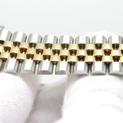 Rolex 116233 Datejust 18K/SS with Champagne Stick Dial on Jubilee - Image 8