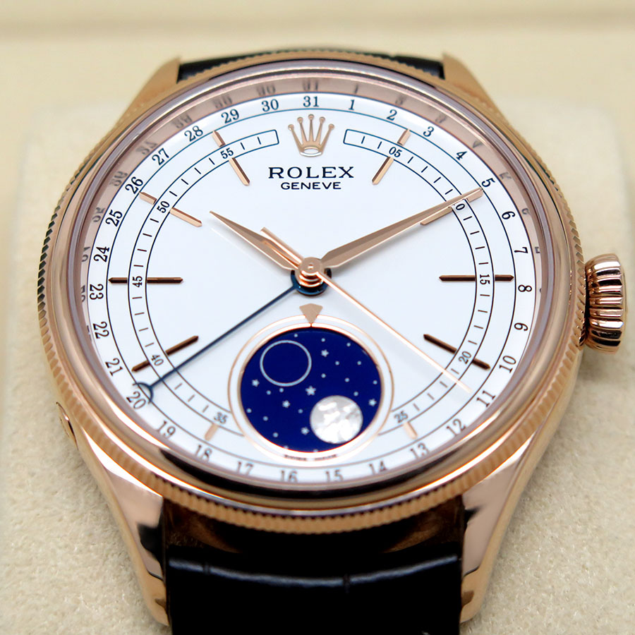 Rolex 50535 Cellini Moonphase 18K Rose Gold - Image 3