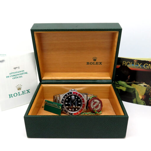 Rolex 16710 GMT Master II with Red/Black Bezel - Image 2