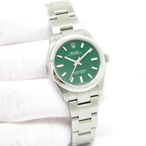 Rolex 277200 Oyster Perpetual 31 with Green Dial