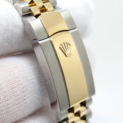 Rolex 126233 Datejust 18K/SS with Champagne Palm Motif Dial on Jubilee - Image 6