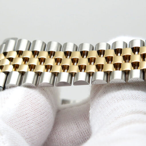 Rolex 126233 Datejust 18K/SS with Champagne Palm Motif Dial on Jubilee - Image 7