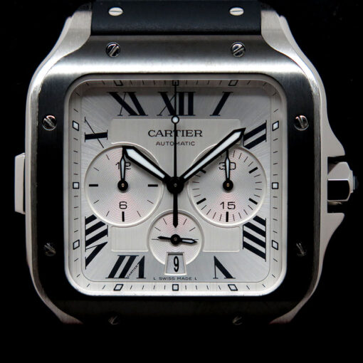 Cartier WSSA0017 Santos de Cartier Chronograph ADLC - Image 3
