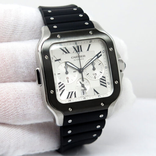 Cartier WSSA0017 Santos de Cartier Chronograph ADLC