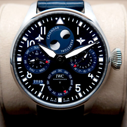 IWC IW5036 Big Pilot’s Watch Perpetual Calendar with Blue Dial - Image 4
