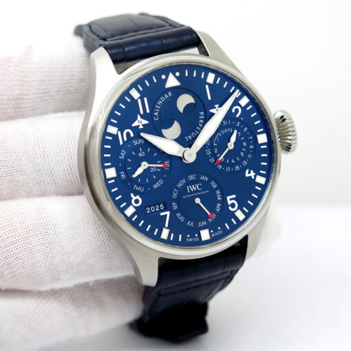 IWC IW5036 Big Pilot’s Watch Perpetual Calendar with Blue Dial