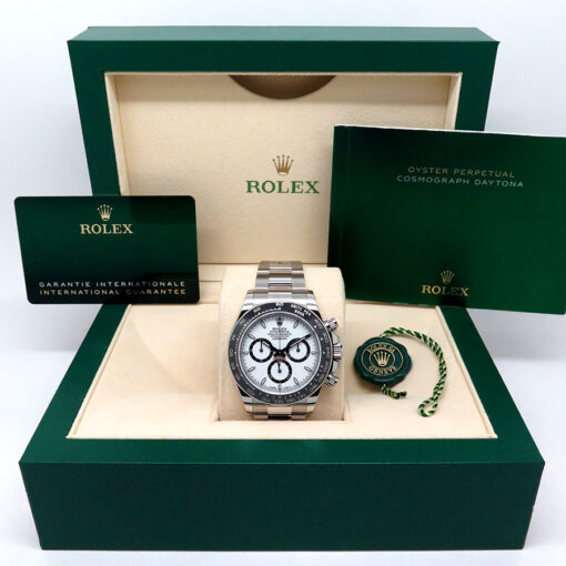 Rolex 126500LN Cosmograph Daytona with White Dial - Image 2