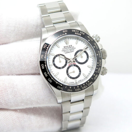 Rolex 126500LN Cosmograph Daytona with White Dial