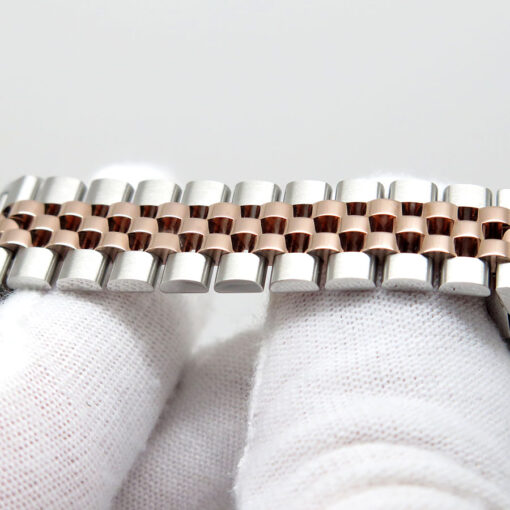 Rolex 279171 Datejust 18K/SS with Aubergine Diamond Dial on Jubilee - Image 8