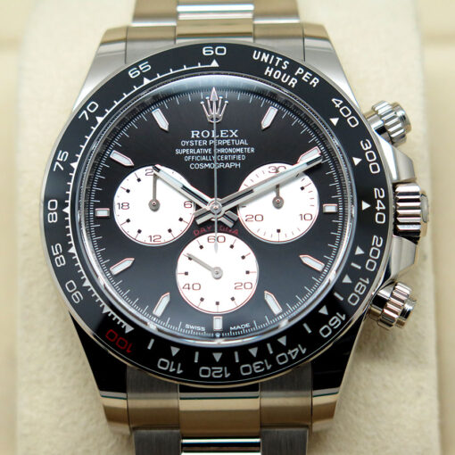 Rolex 126529LN Cosmograph Daytona Le Mans 18K White Gold with Black Dial (New Model) - Image 3