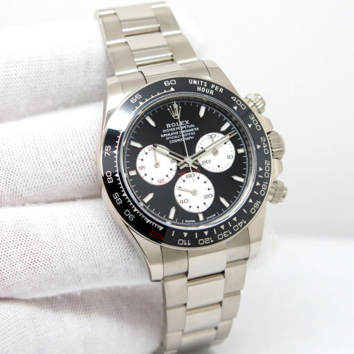 Rolex 126529LN Cosmograph Daytona Le Mans 18K White Gold with Black Dial (New Model)