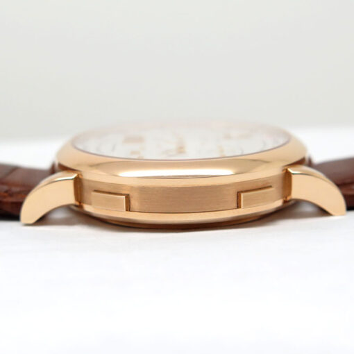 A. Lange & Sohne 136.032 Lange 1 Time Zone 18K Rose Gold with Silver Dial - Image 6